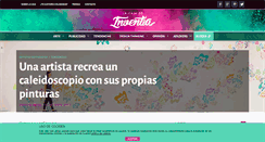 Desktop Screenshot of lacajadeinventia.com